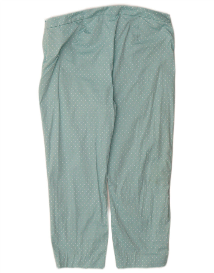 Женские капри Marks & Spencer UK 14 Medium W32 L22 Бирюзовые