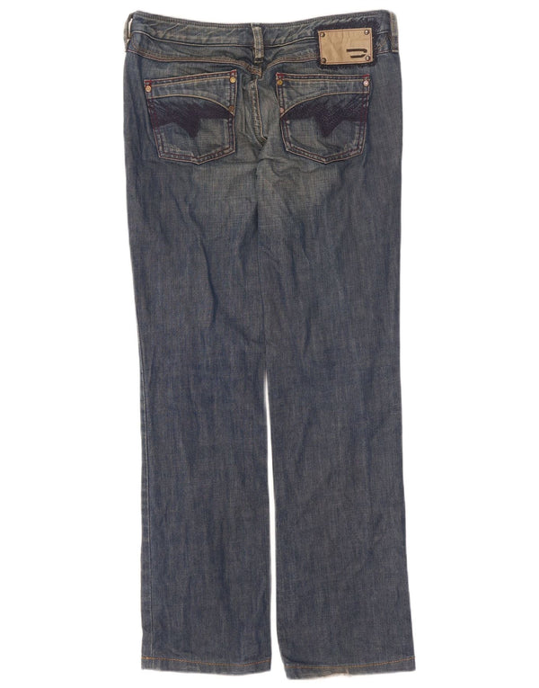 Diesel Womens Kycut Straight Jeans W27 L30 Blue