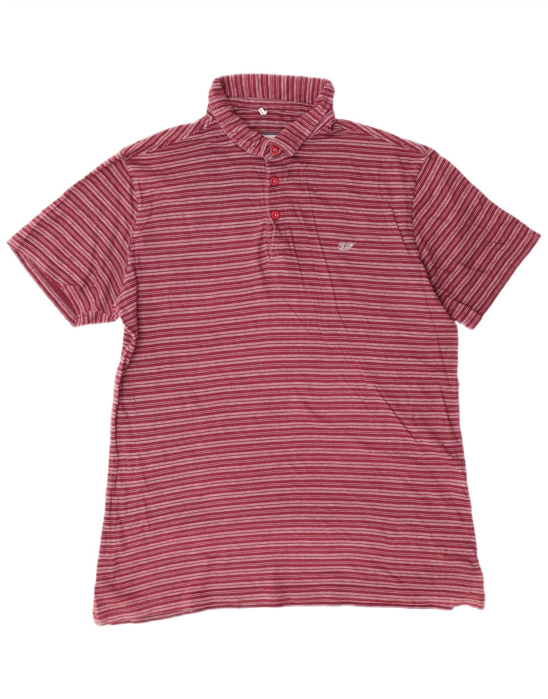 Carrera Mens Medium Maroon Striped Хлопок