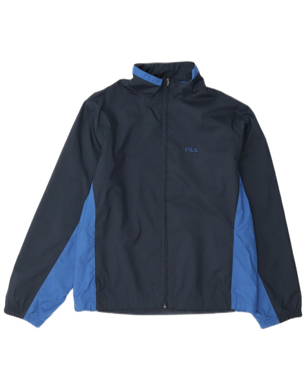 Fila Женский спортивный костюм Top Jacket IT 44 Medium Navy Blue Colorblock