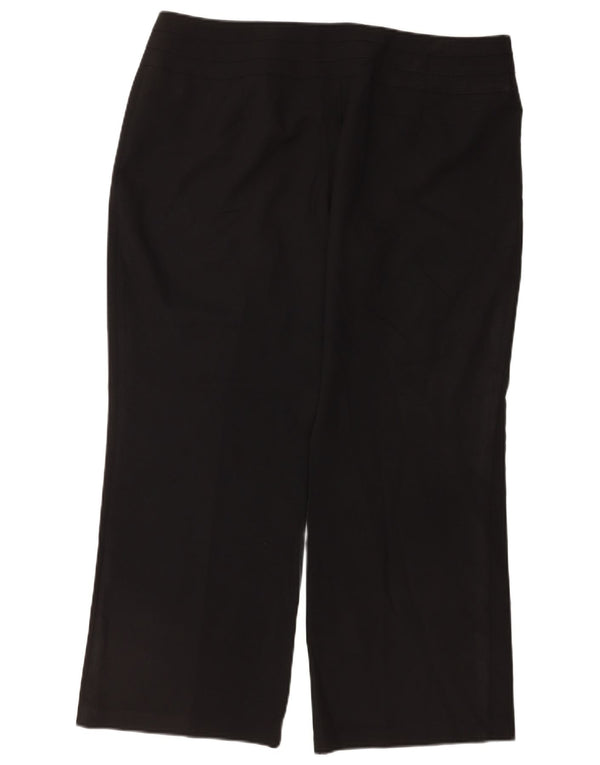 Женские повседневные брюки свободного кроя Marks & Spencer, Великобритания 18 XL W38 L28, черные