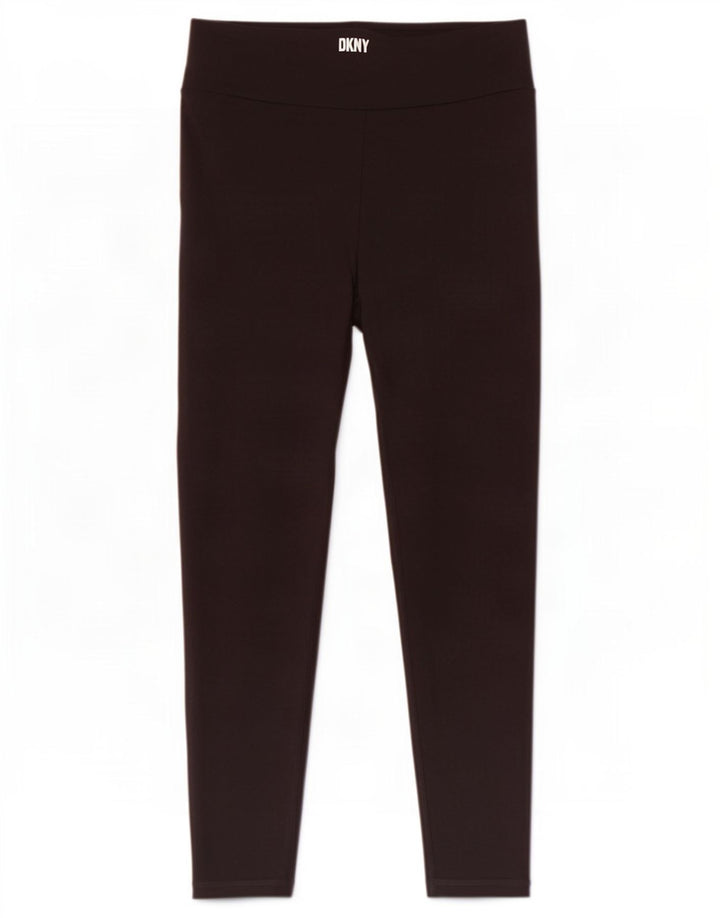 Женские леггинсы Dkny UK 14, средний черный полиэстер