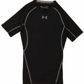 Женская футболка с рисунком Under Armour Top UK 8, маленький черный полиэстер
