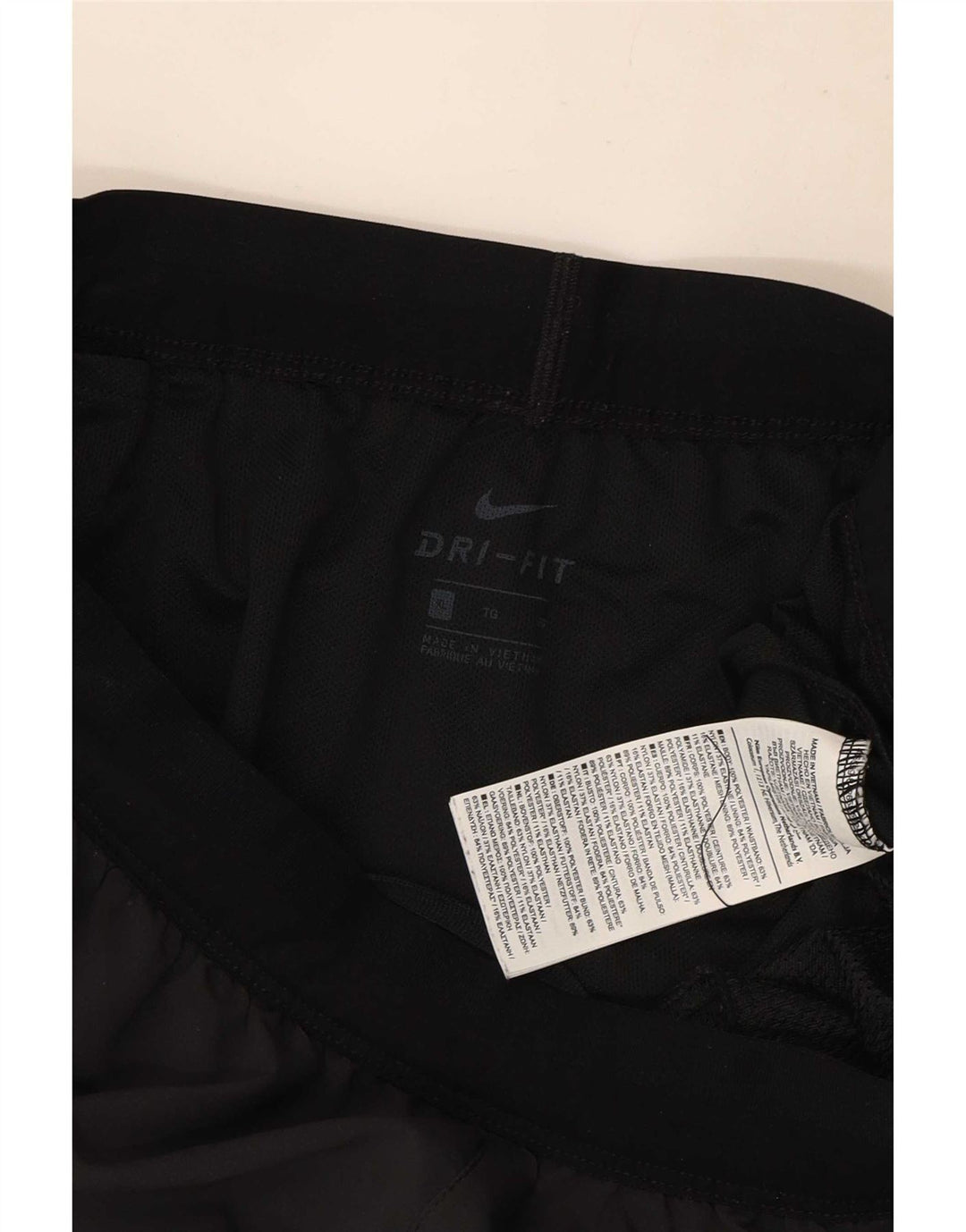 Мужские спортивные шорты Nike Dri Fit XL, черный полиэстер