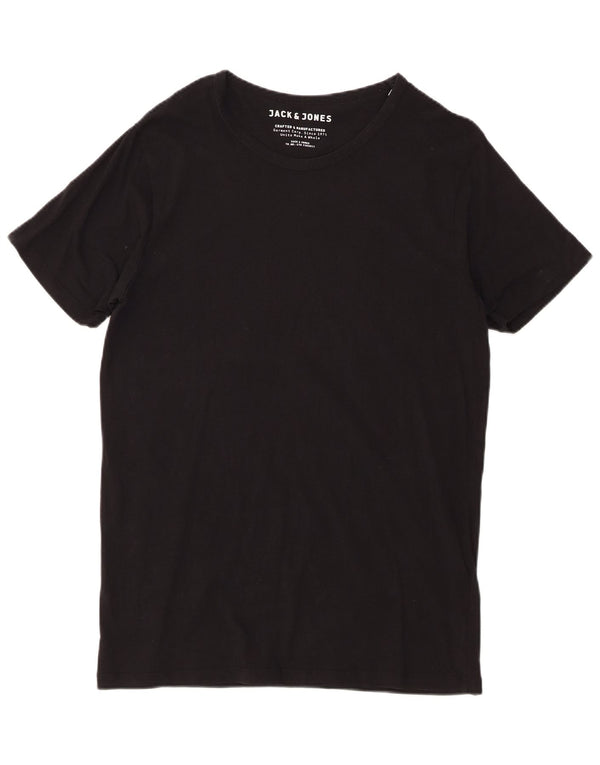 Мужская футболка Jack & Jones Top XL, черный хлопок