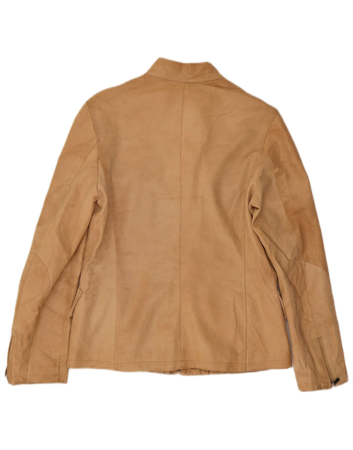 Куртка женская кожаная Conbipel IT 44 Medium Beige Leather