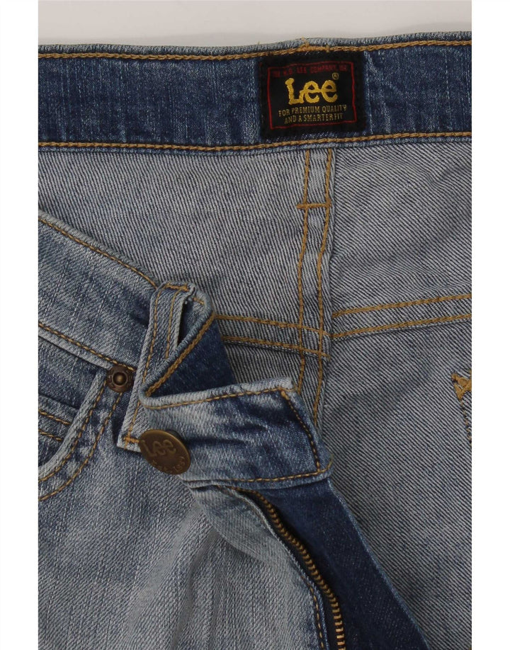 Джинсы Lee женские укороченные W32 L24 синие