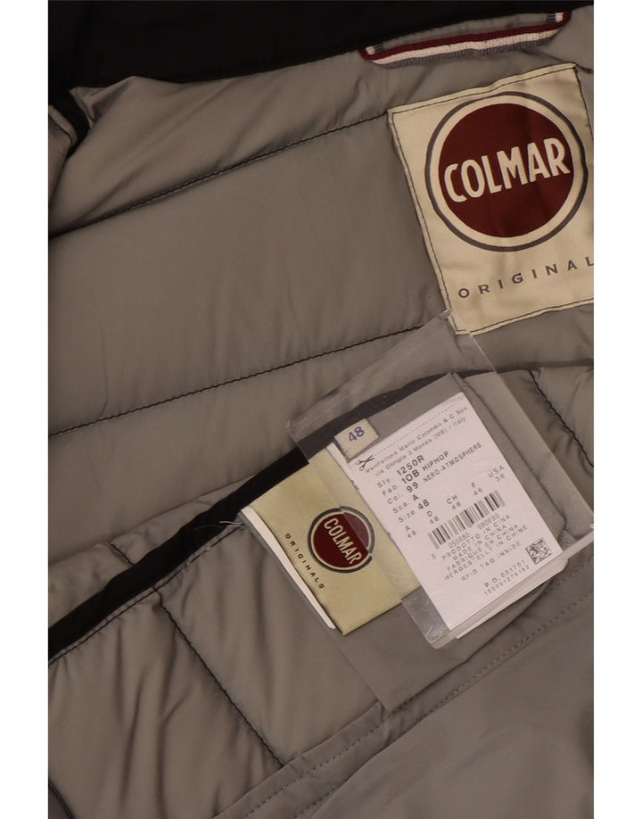 Colmar Мужская утепленная куртка с капюшоном IT 48 Medium Black Nylon