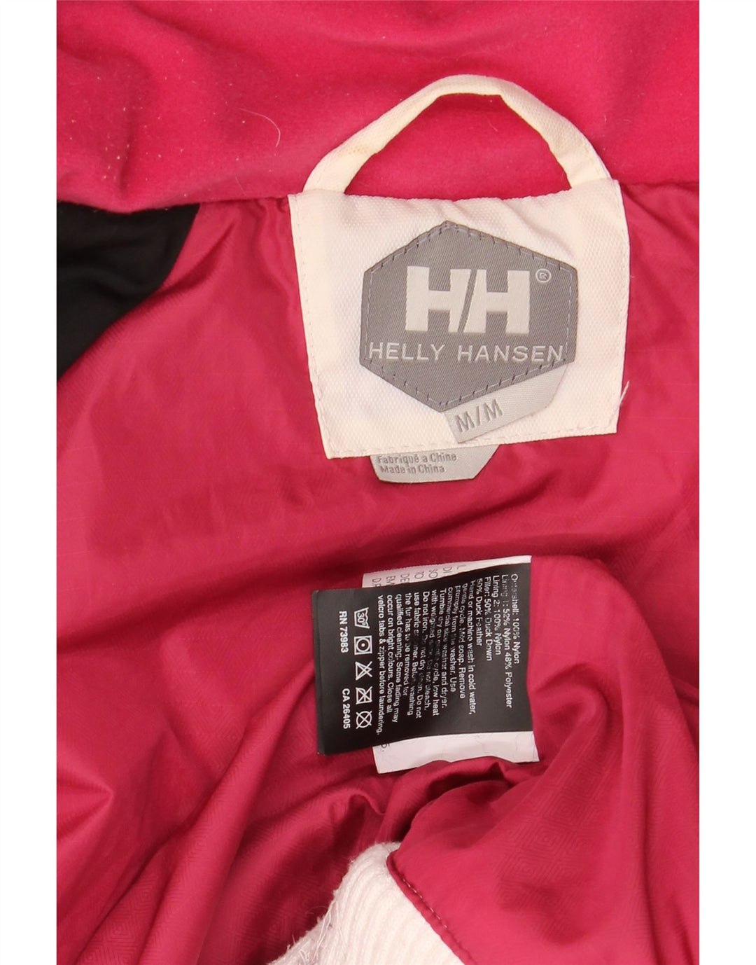Helly Hansen Женская утепленная куртка с капюшоном UK 12, средний белый нейлон