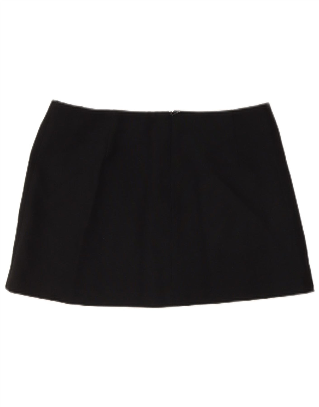 Benetton Женская мини-юбка IT 42 Medium W30 Черная полиэстер