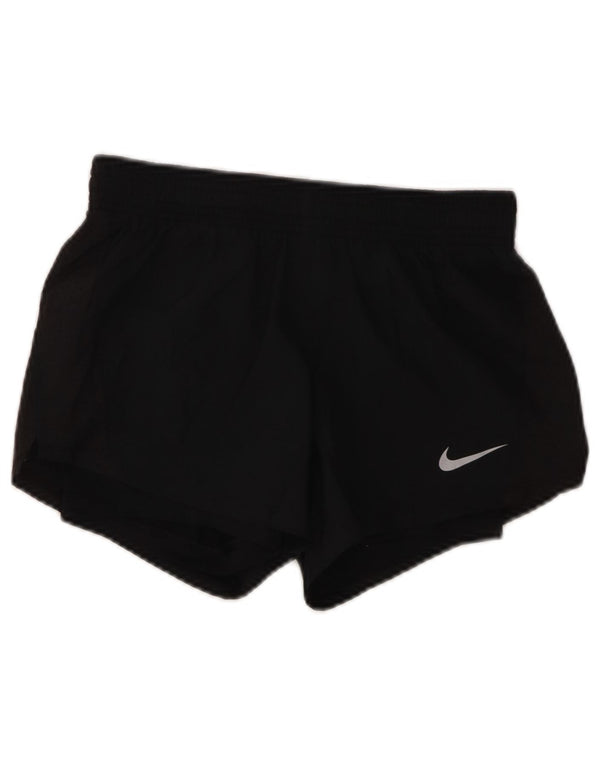 Женские спортивные шорты Nike Dri Fit UK 4 XS, черный полиэстер