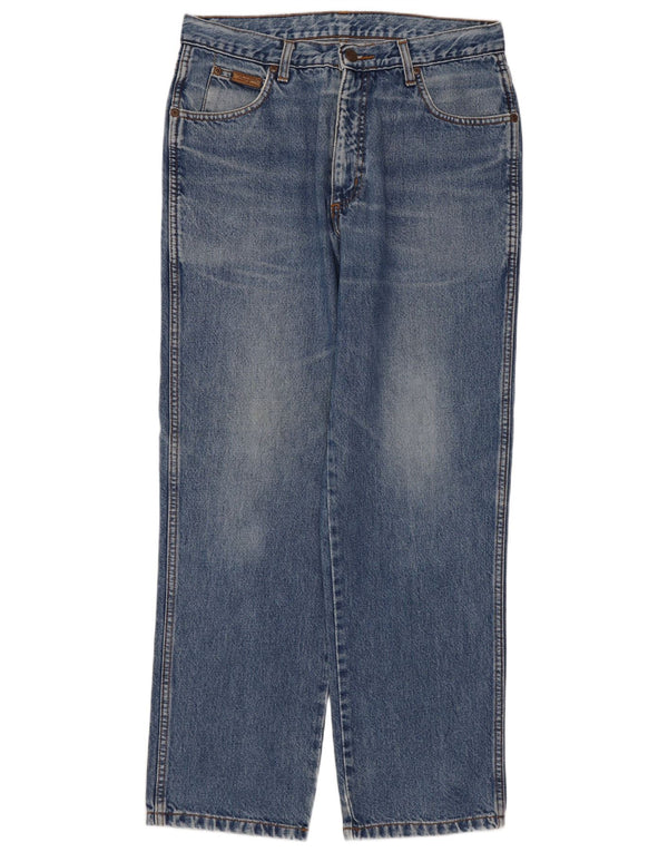 Мужские прямые джинсы Wrangler Ohio W32 L30, синий хлопок