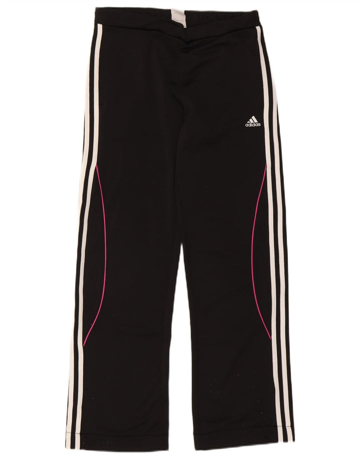 Спортивные брюки Adidas для девочек 15-16 лет, черный полиэстер