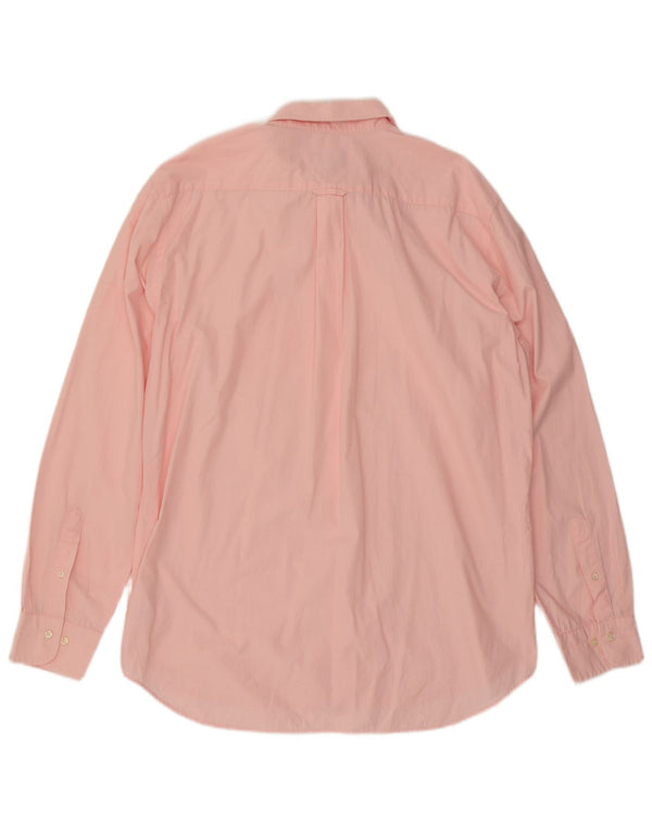Мужская рубашка стандартного кроя Gant, размер 43/44, 17 1/2 XL, розовый хлопок