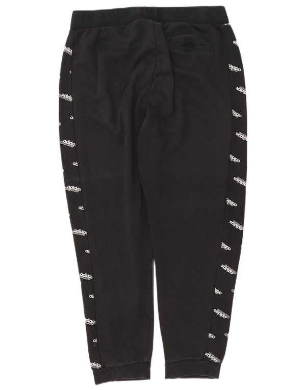 Мужские спортивные брюки Adidas с графическим рисунком, джоггеры XL, черный хлопок
