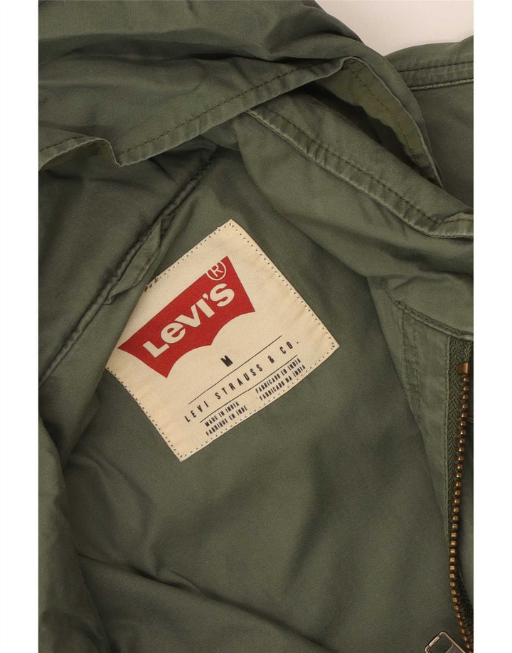 Мужская куртка с капюшоном Levi's Utility UK 38 Средний зеленый