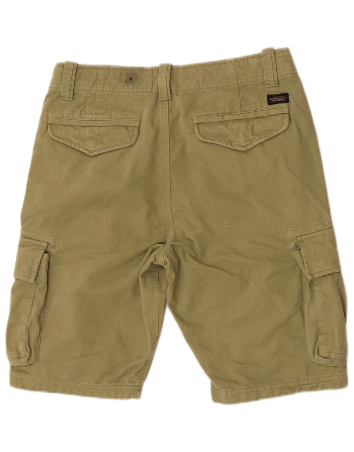 Мужские шорты карго Superdry W32, средний цвет хаки, хлопок