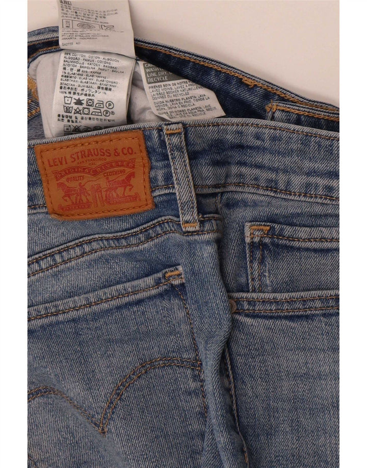 Женские узкие джинсы Levi's 712 W31 L32 синие, хлопок