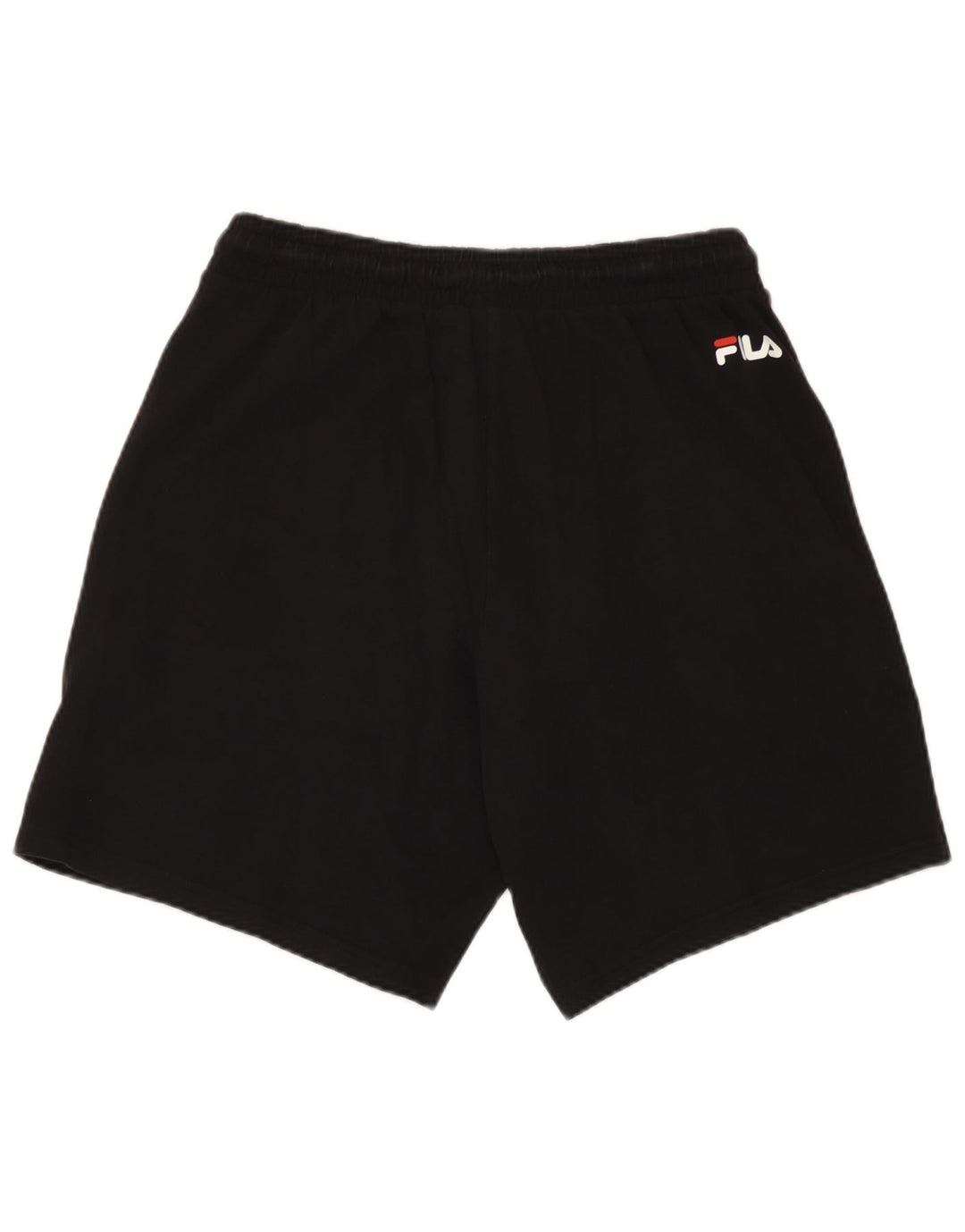 Fila Мужские спортивные шорты с графическим рисунком, маленькие черные хлопковые