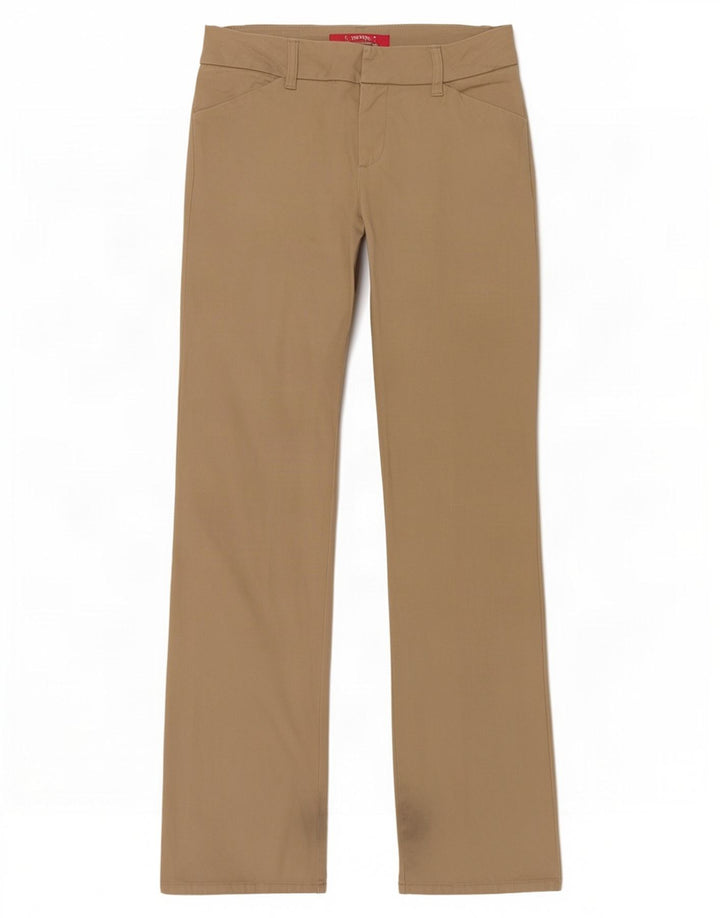 Женские повседневные брюки Dickies Bootcut США 7, средние W30 L31, бежевый хлопок