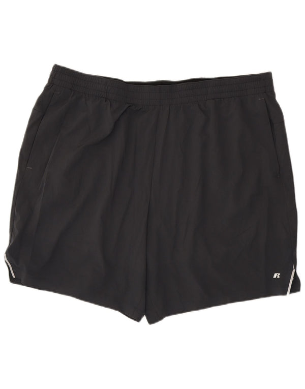 Мужские спортивные шорты Russell Athletic Dri-Power 2XL, серый полиэстер