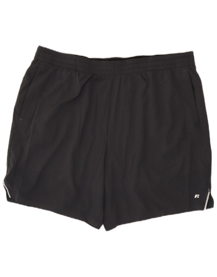 Мужские спортивные шорты Russell Athletic Dri-Power 2XL, серый полиэстер