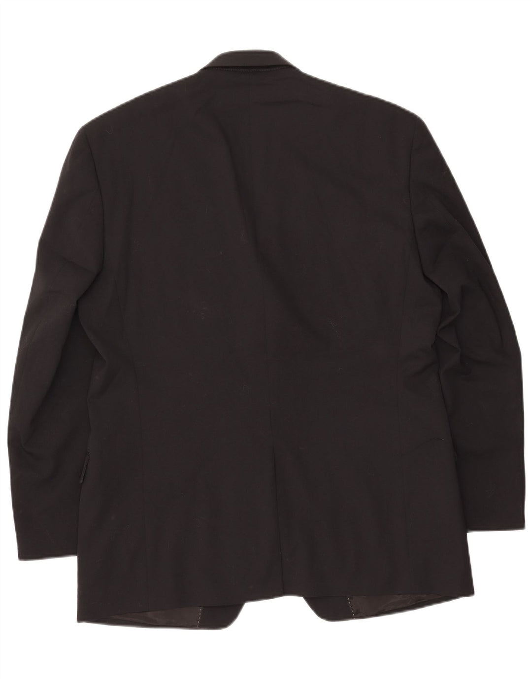 Мужской пиджак Chaps на 2 пуговицах, Великобритания, 42 XL, черная шерсть