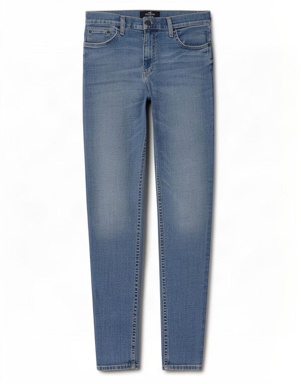Женские джинсы скинни Hollister W34 L34 синие, хлопок