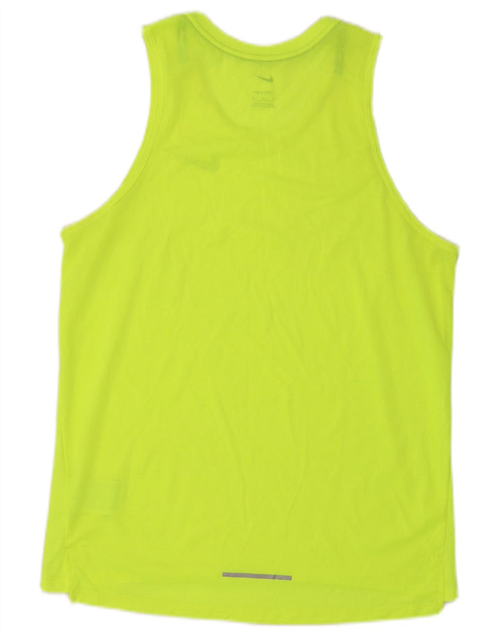 Мужской жилет Nike Dri Fit, средний зеленый полиэстер