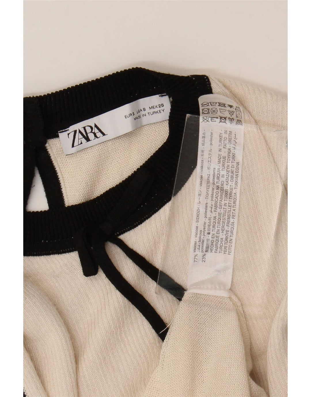 Женское многоярусное платье Zara UK 10, маленькое белое, вискоза