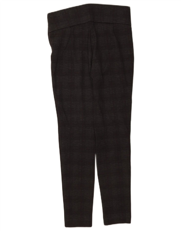 Женские повседневные леггинсы Zara Medium W28 L28, серые, полиэстер в клетку