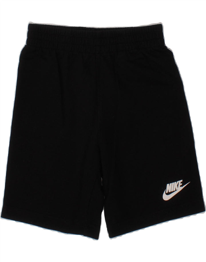 NIKE Boys Sport Shorts 5-6 Years Medium  Black Vintage Nike and Second-Hand Nike from Messina Hembry 