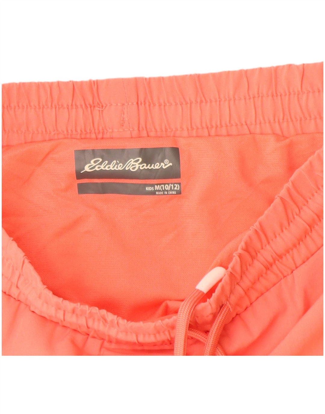 Спортивные шорты Eddie Bauer для девочек 10–11 лет, средний оранжевый, полиэстер
