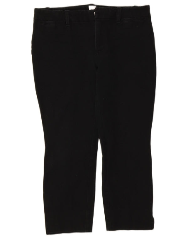 Женские укороченные джинсы скинни Gap Petite EU 6 Medium W28 L21, черный хлопок
