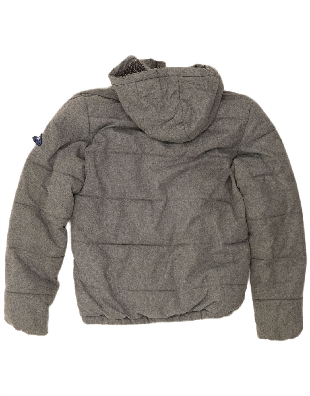 Мужская утепленная куртка с капюшоном Superdry UIK 38 Средний Серый Полиэстер