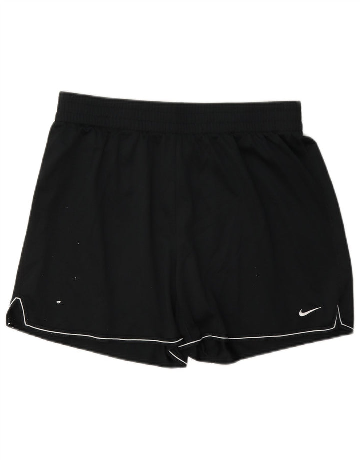 Мужские спортивные шорты Nike Dri Fit, средний черный полиэстер
