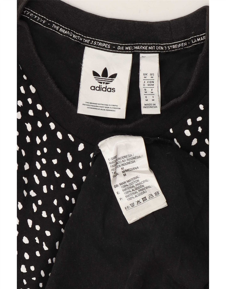 Мужская футболка Adidas Top Medium Black Spotted Cotton