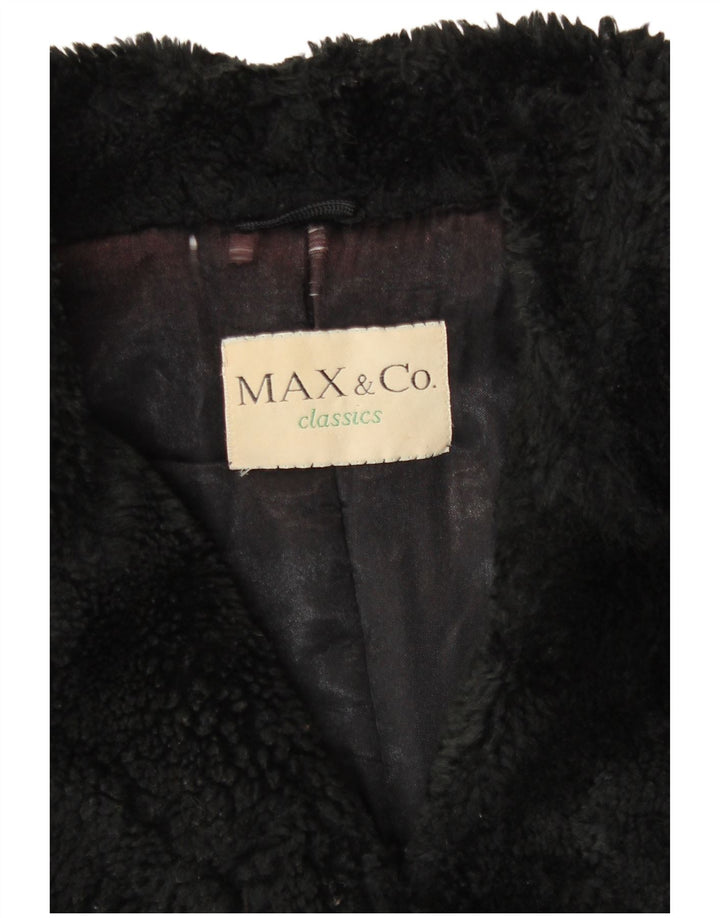 Женская ветровка Max & Co. UK 12, средний черный