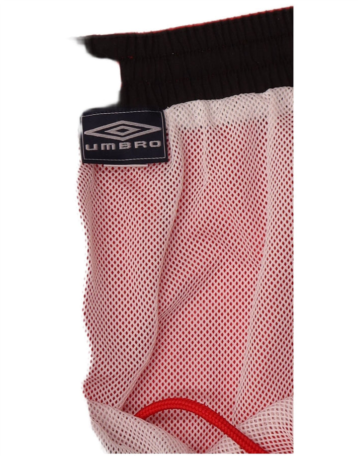 Мужские спортивные шорты с рисунком Umbro 2XL, красный полиэстер
