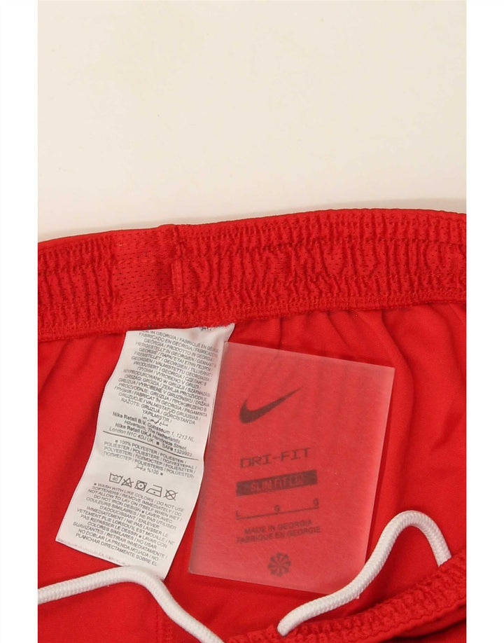 Мужские спортивные шорты Nike Dri Fit Slim, большой красный полиэстер
