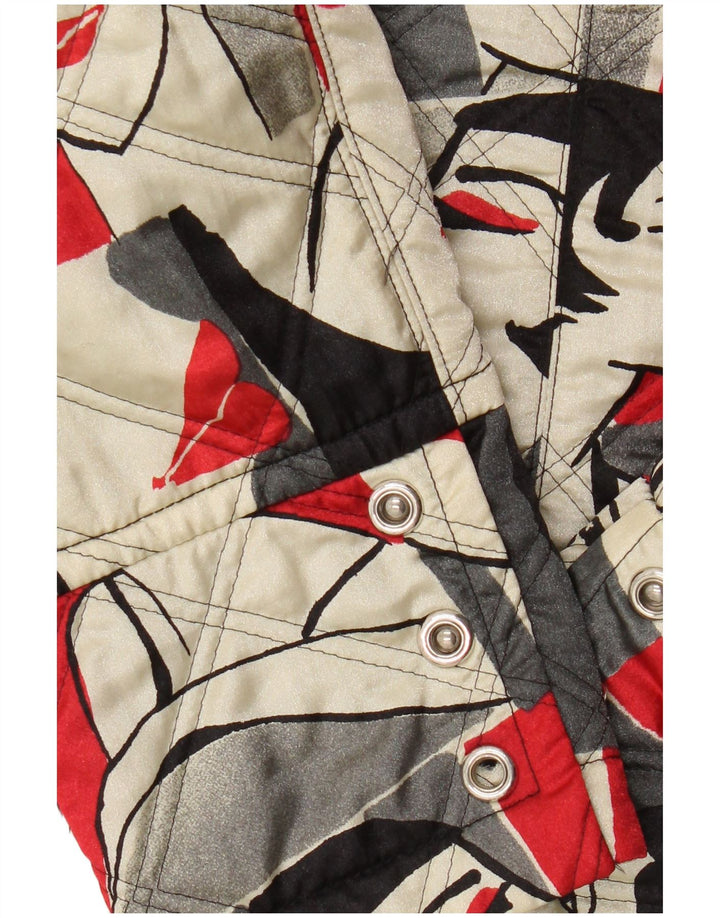 Женский бомбер Apriori UK 14, большой разноцветный ацетат