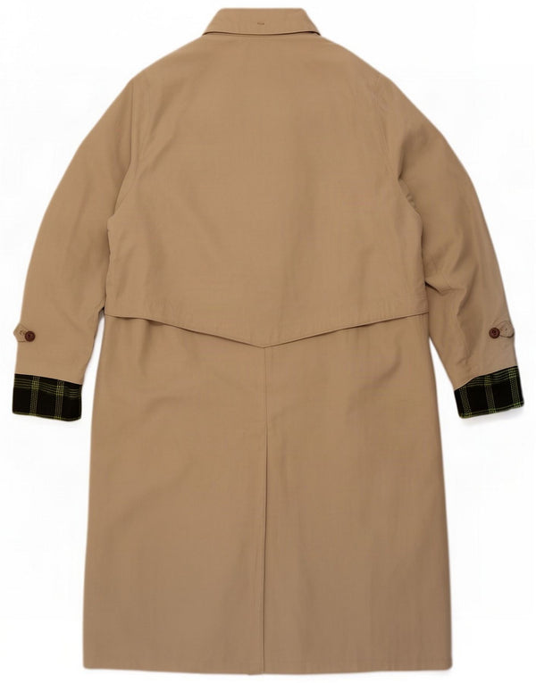 London Fog Womens Overcoat UK 16 Large Beige Polyester