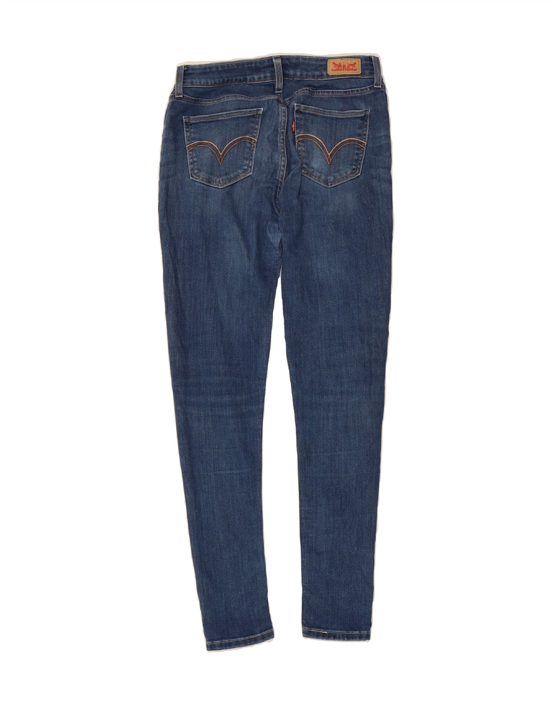 LEVI'S Womens Skinny Jeans W29 L32 Blue Cotton Vintage Levi's and Second-Hand Levi's from Messina Hembry 