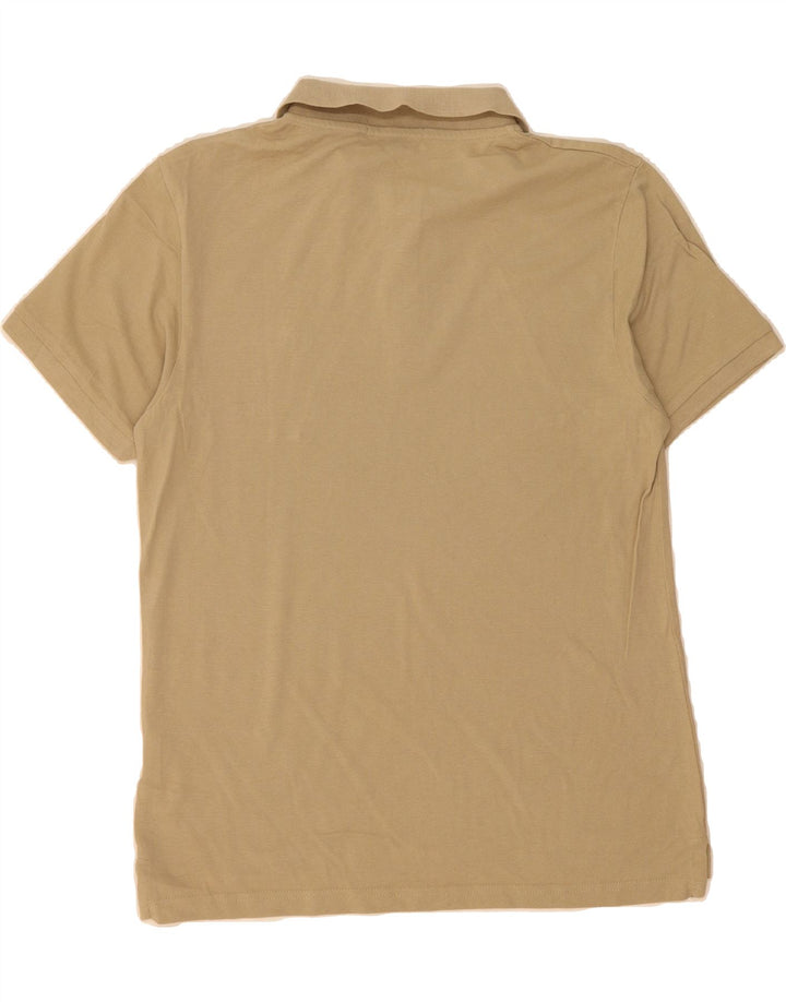 TRUSSARDI Mens Action Polo Shirt Large Beige Cotton Vintage Trussardi and Second-Hand Trussardi from Messina Hembry 