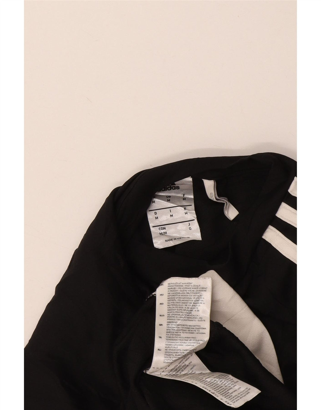 Мужская футболка Adidas Climalite Top Medium Black с цветными блоками из полиэстера