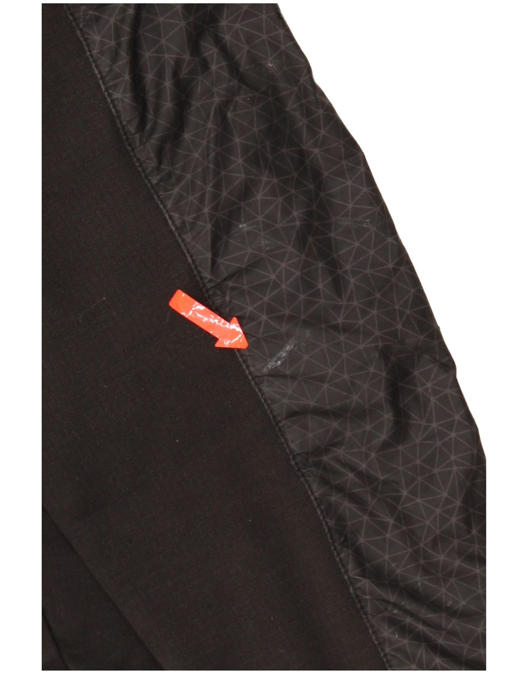 Мужской свитер с капюшоном и молнией с графическим рисунком The North Face, маленький черный с геометрическим рисунком