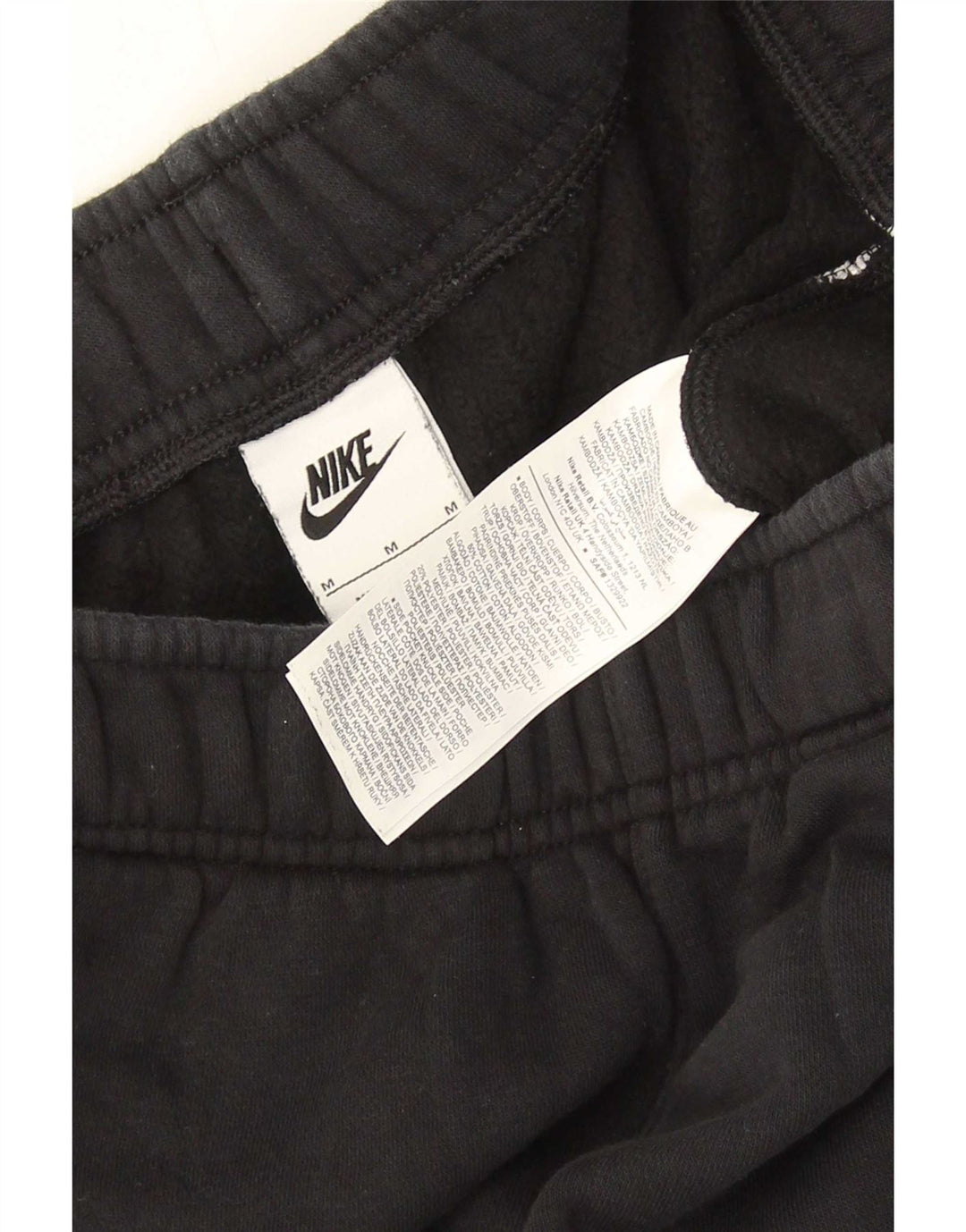 Мужские спортивные брюки-карго Nike, джоггеры, средний черный, хлопок