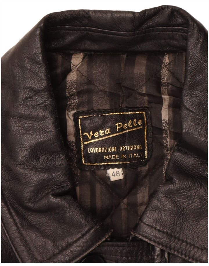 Lavorazione Artigiana Мужская куртка свободного кроя IT 48 Средний Черный