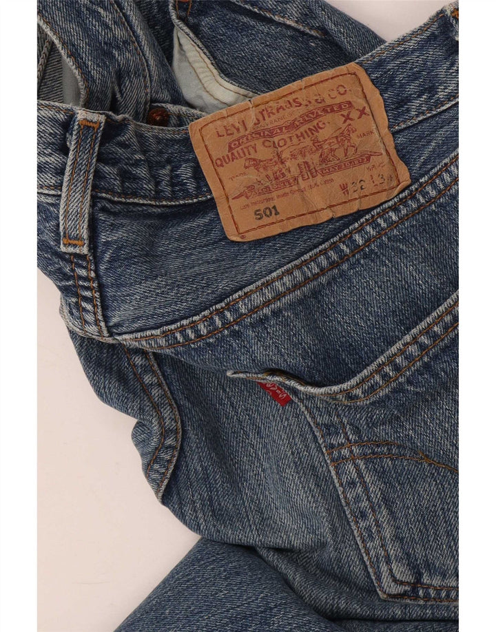 Мужские прямые джинсы Levi's 501 W32 L34 синие