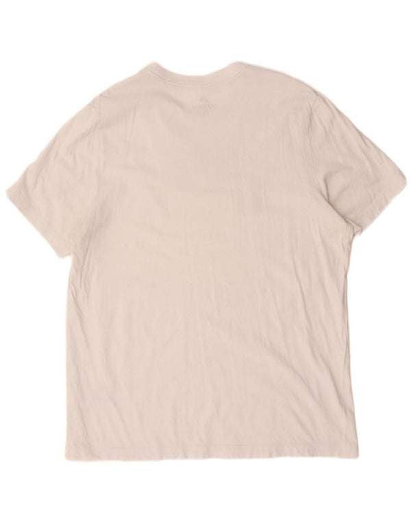 Мужская футболка с рисунком Nike Top XL, белый хлопок